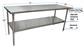 18 Stainless Steel Guage Work Table w/Galvanized Undershelf 72"Wx30"D