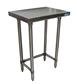 18 Gauge Stainless Steel Work Table With Open Base 24"Wx18"D