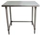 18 Gauge Stainless Steel Work Table With Open Base 24"Wx24"D