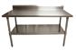 18 Gauge Stainless Steel Work Table  With Undershelf 5" Riser 60"Wx24"D